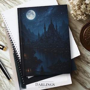Velaris Journal ACOTAR Fantasy Notizbuch The Night Court Tagebuch Rhysand Booktok Journal Dornengericht & Rosen Journal Booktok ACOTAR Geschenk