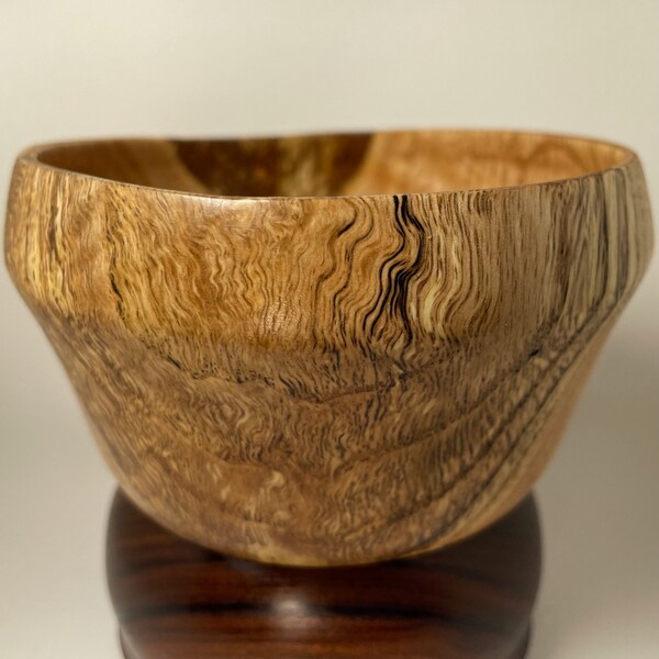 Red Oak Burl Handgemaakte Houten Kom Houtdraaien Vangst Alle Decoratieve Kom