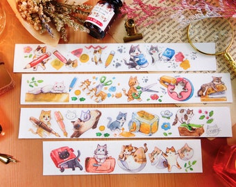 Stationery Kitten | Maruco Art Masking Tape