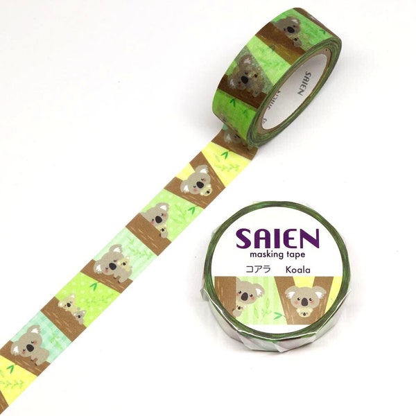 Koala Washi Tape | Koala Masking Tape | Australiana Washi Tape | Australian Koala Washi