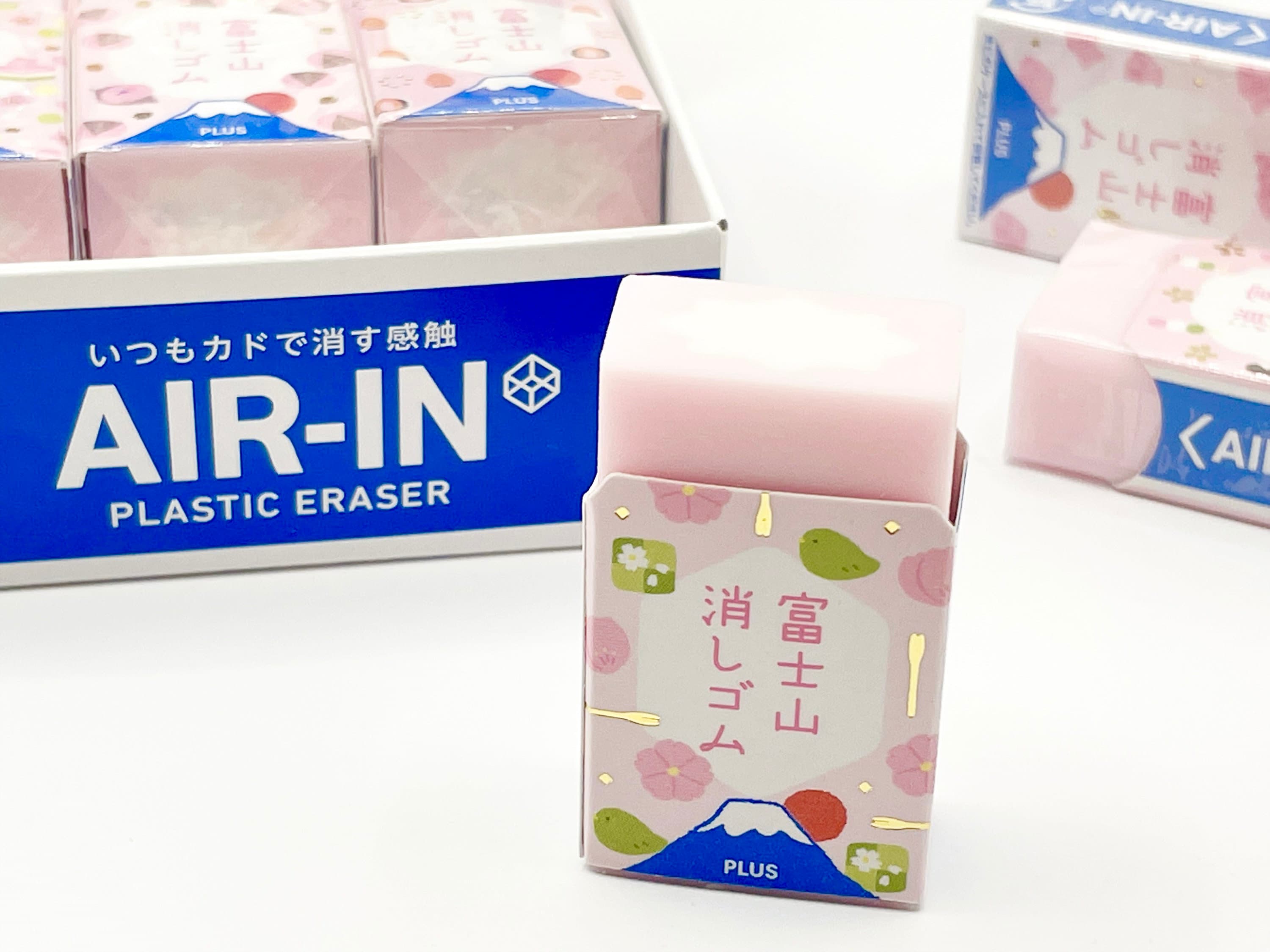 Mount Fuji in Spring Eraser | Plus Japan Spring Limited Eraser ...