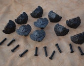 iron door knob Handles owl Cabinet Dresser Drawer Pulls Hardware knobs 10 pcs