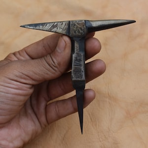 handmade iron anvil blacksmith silversmith jewelry tool vintage iron tool 4.0 oz