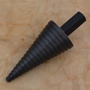 handmade iron step cone anvil blacksmith silversmith tinsmith jewelry hardy tool