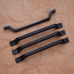 iron door gate handle door knob vintage cast pull drop cupboard handle 4 pcs