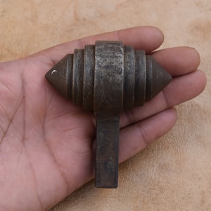 Vintage Iron silversmith Miniature jewelry hardy Double Horn stepped anvil tool