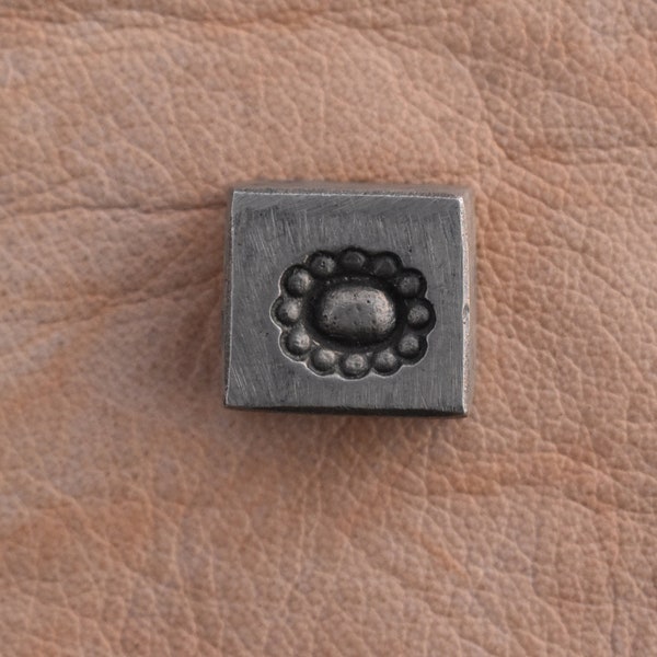 vintage pendant design jeweler seal stamp die mold rare old bronze design  tool