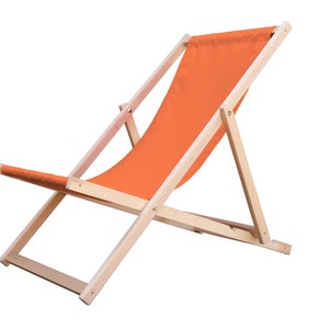 Chaise longue en bois Chaise longue Plage Chaise longue jardin Chaise longue sur terrasse Chaise longue pliante image 1