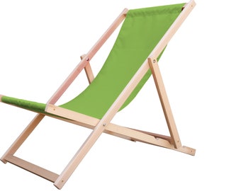 Chaise longue en bois Chaise longue Plage Chaise longue jardin Chaise longue sur terrasse Chaise longue pliante