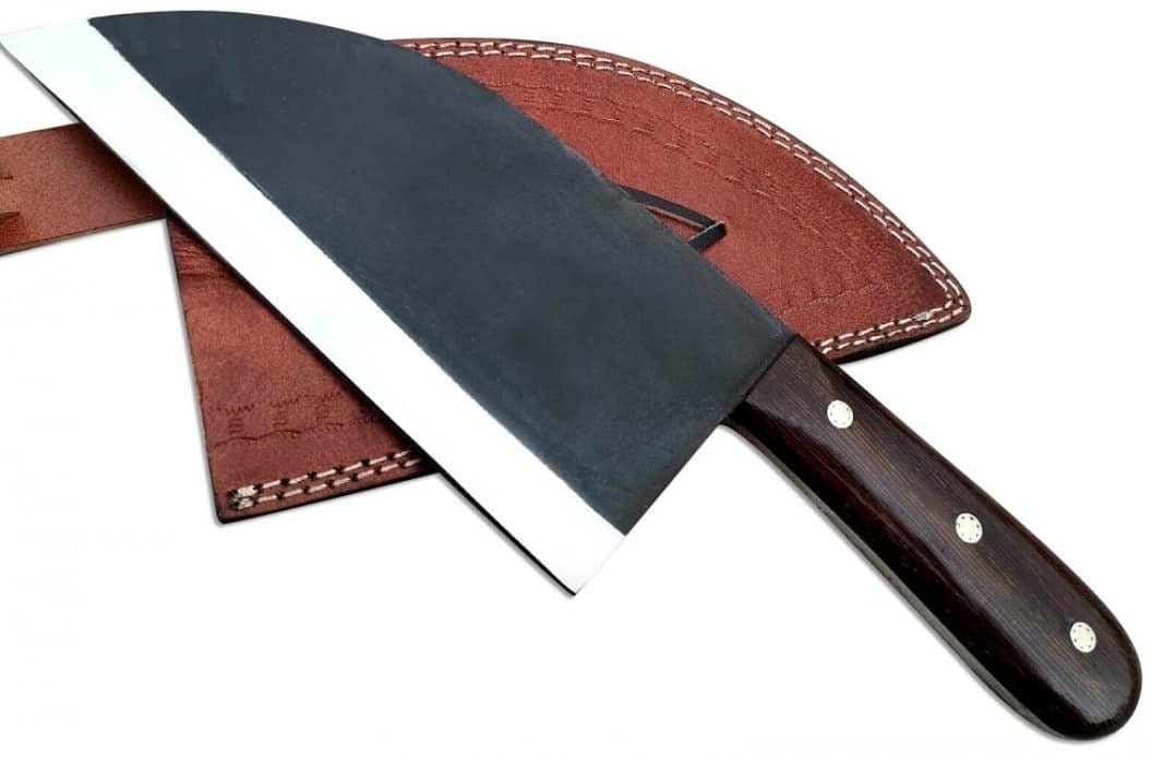 Custom handmade D 2 steel 13 chef meat cleaver Etsy