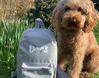 Personalised Dog Backpack | Pet Backpack | Dog Rucksack | Puppy Gift | Pet Storage | Doggy Backpack | Custom Dog Bag | Pet Gift | Dog Bag