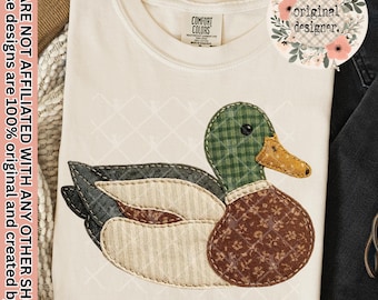 Mallard Duck PNG Digital Download, Vintage Cottage Design Farmhouse