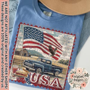 United States Stamp State Design | Digital Download | PNG File | Distressed Vintage Design | USA Patriotic