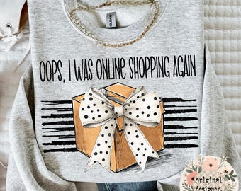 Oops Design de compras online Download digital Arquivo PNG