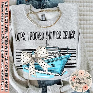 Oops, otro diseño de crucero / Descarga digital / Archivo PNG / Humor sarcástico, descarado y tonto / Frase divertida y cita