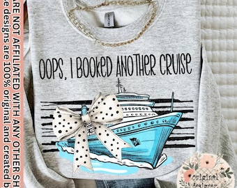 Oops, otro diseño de crucero / Descarga digital / Archivo PNG / Humor sarcástico, descarado y tonto / Frase divertida y cita