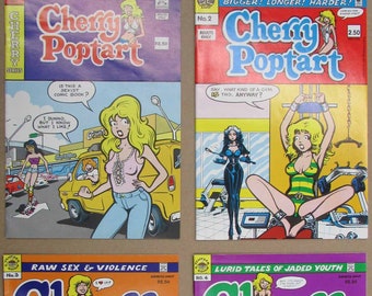Cherry Poptart Comic Set