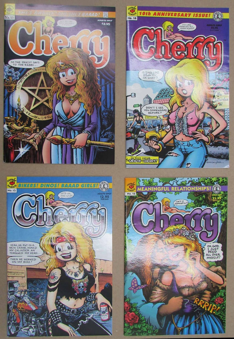 Cherry Poptart Comic Set - Etsy