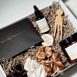 Luxury Natural Hair Care/Self Care Spa Gift Box