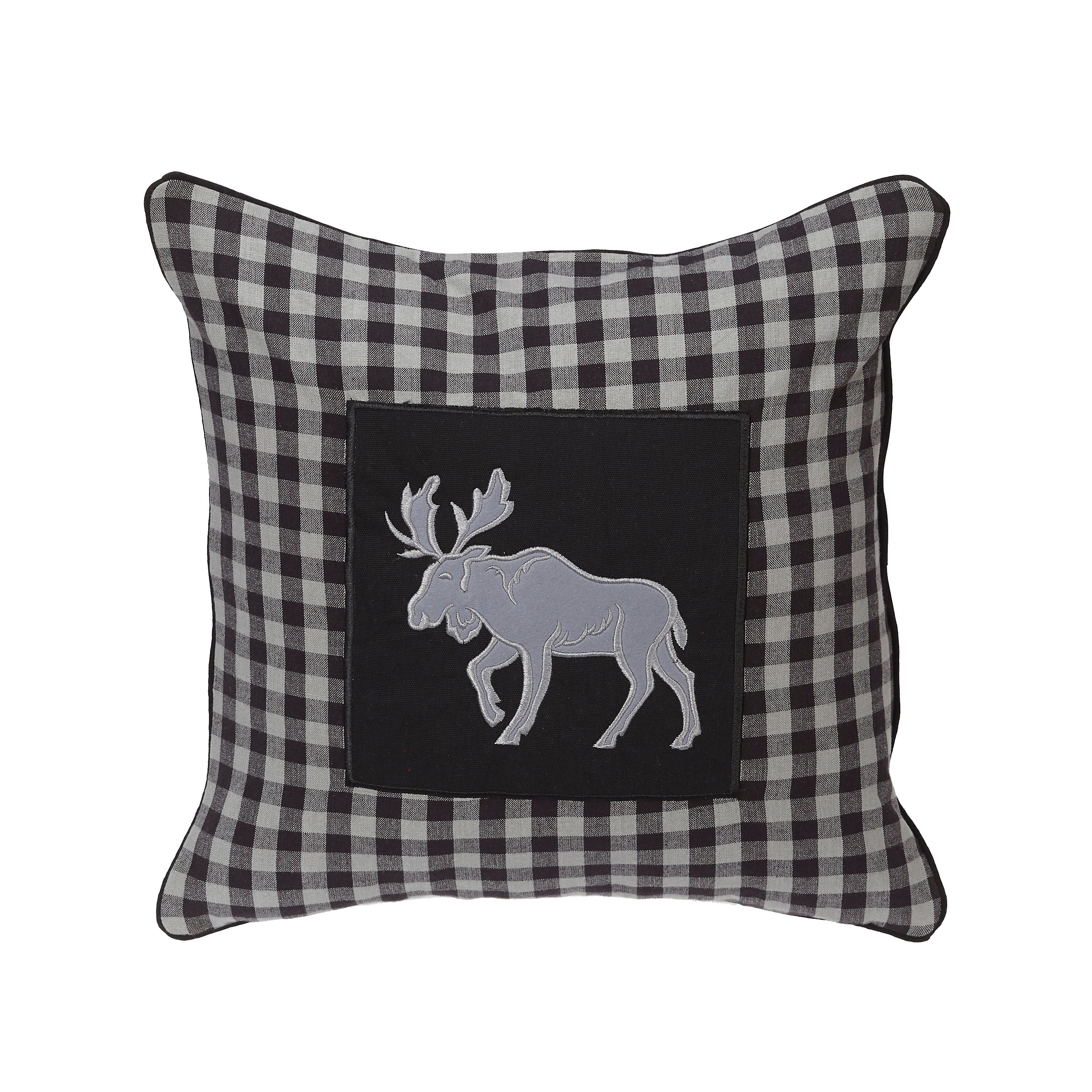 Gray Plaid Pillows Etsy