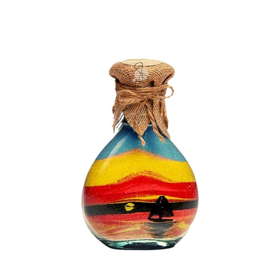 Personalized Sand Art Bottle Sand Art Glass gift Etsy