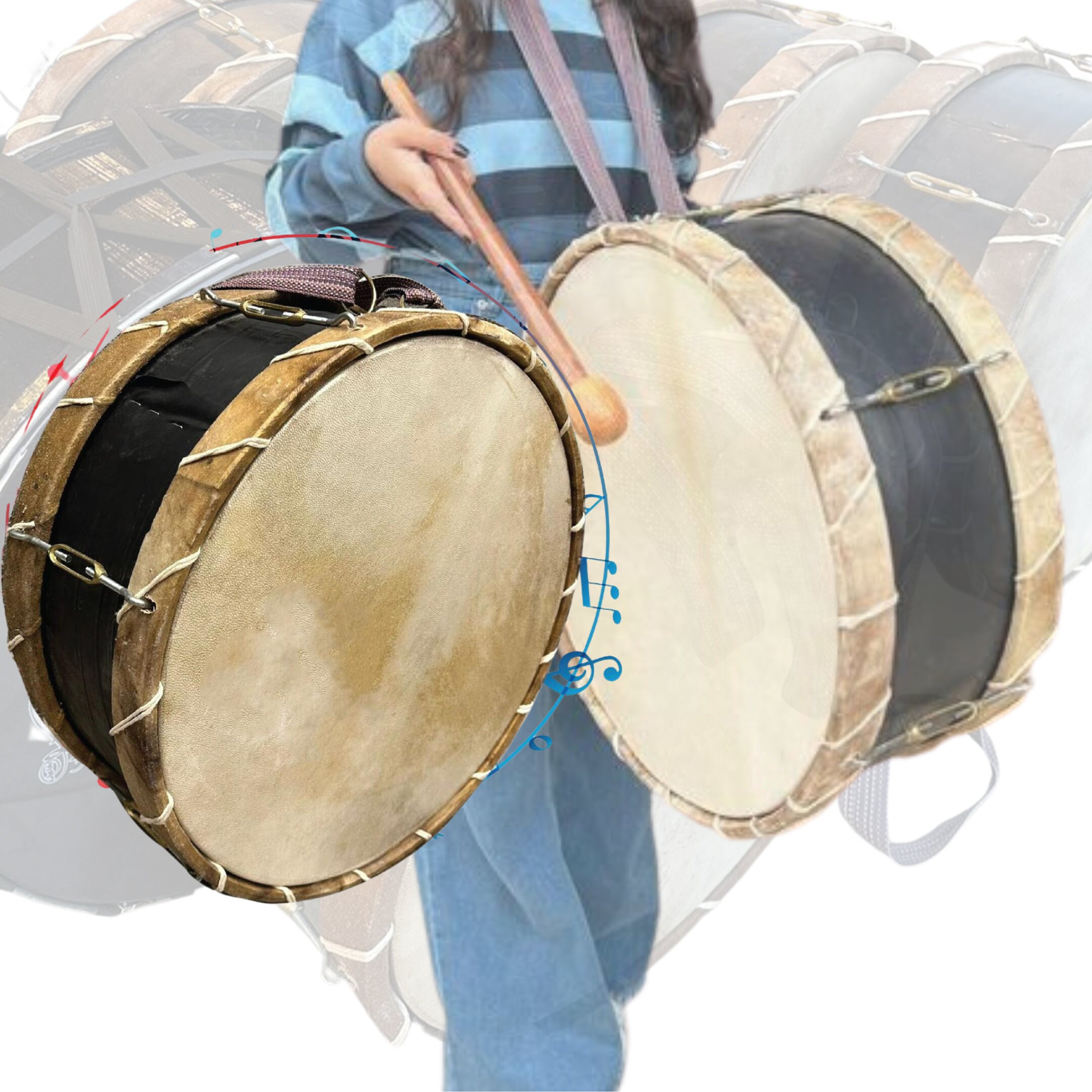 Egyptian Arabic Drum Music Instrument tabil Tabul Davul Etsy