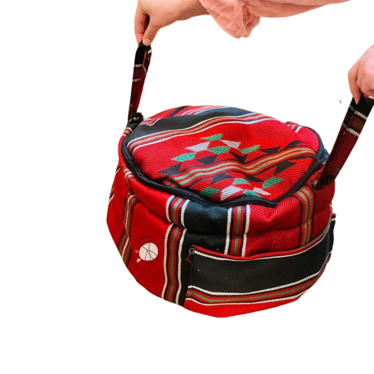 Bedouin Cooking Bag Red Bedouin Pattern بقجة حفظ الطعام Etsy
