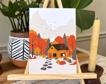 The Cutest Haunted Cabin | 5x7 Print