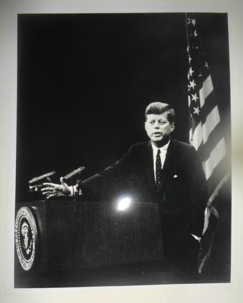 1962 President John F Kennedy - State Department Auditorium - On 1962 President John F Kennedy - State Department Auditorium - On