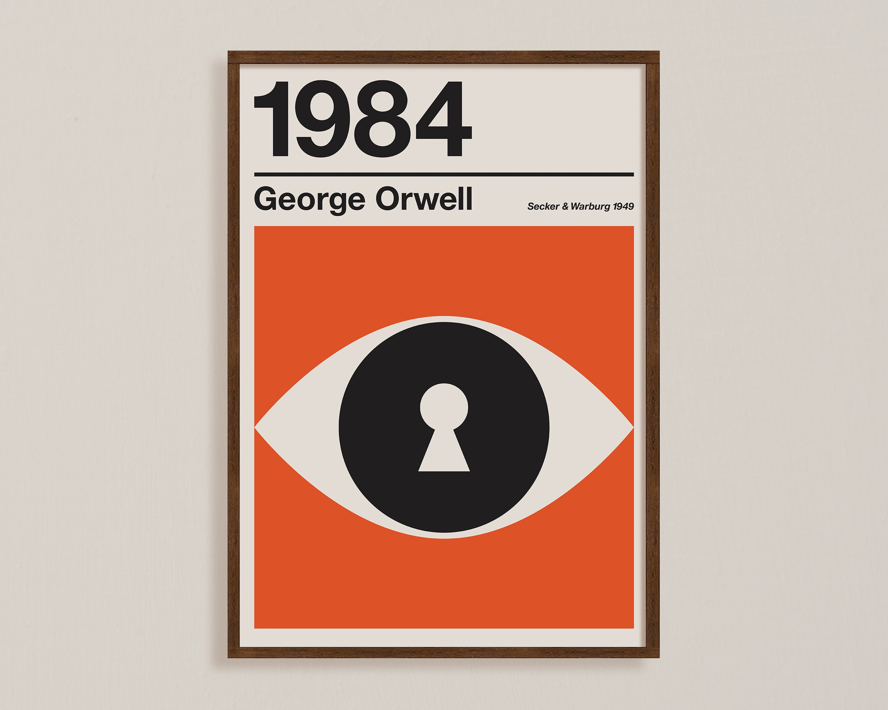 George Orwell 1984 Photographic Print for Sale by orinemaster