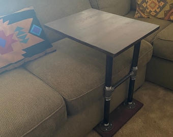 Industrial pipe C-Table / Side table