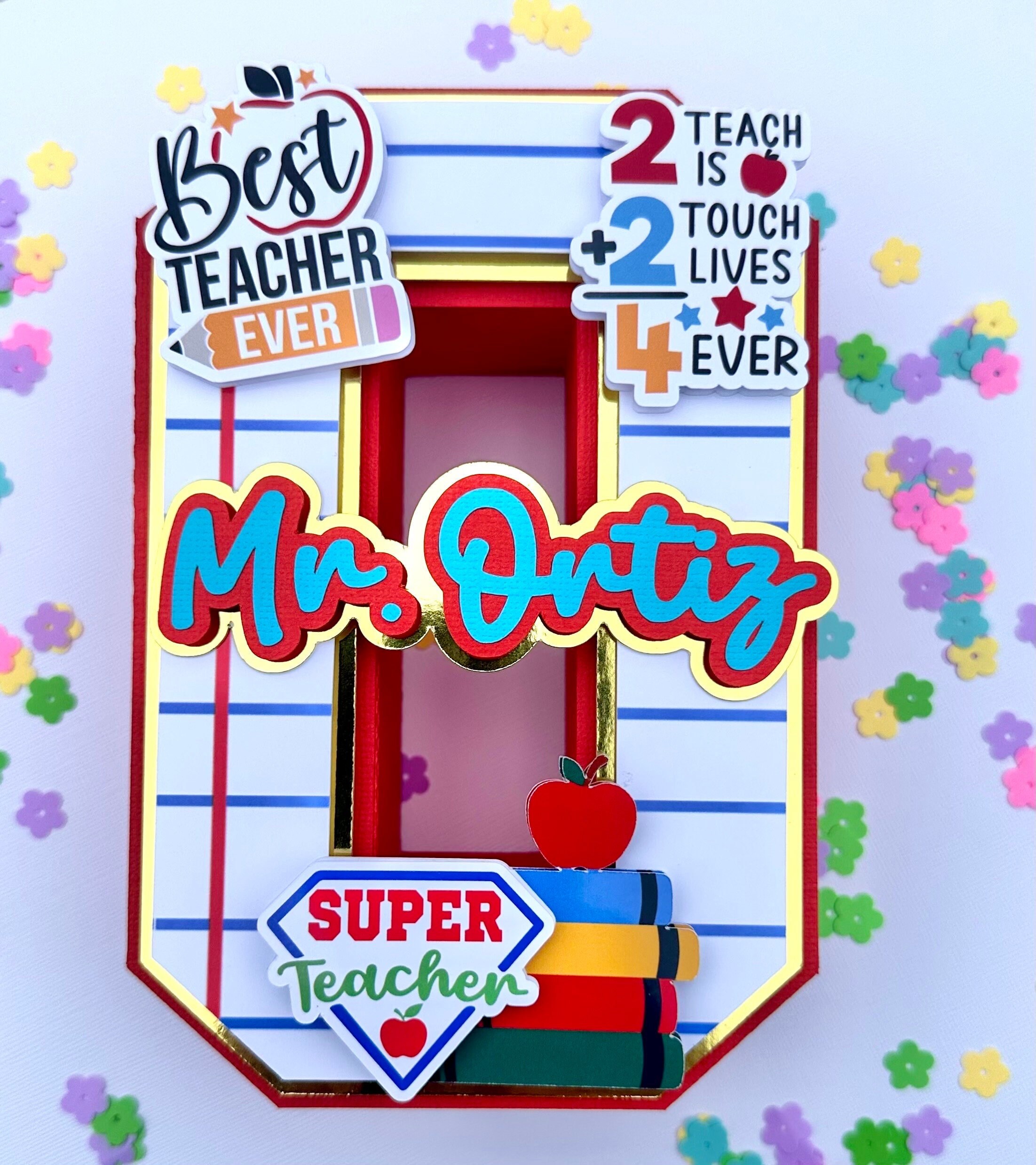 Teacher Appreciation Gifts | Teacher Appreciation Week | Teacher 3D