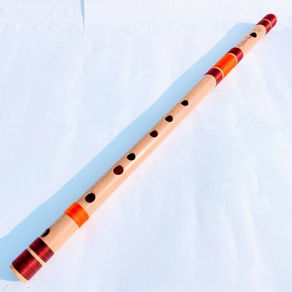 High Quality Bamboo Bansuri Flute Maker Correct Scale A natural
