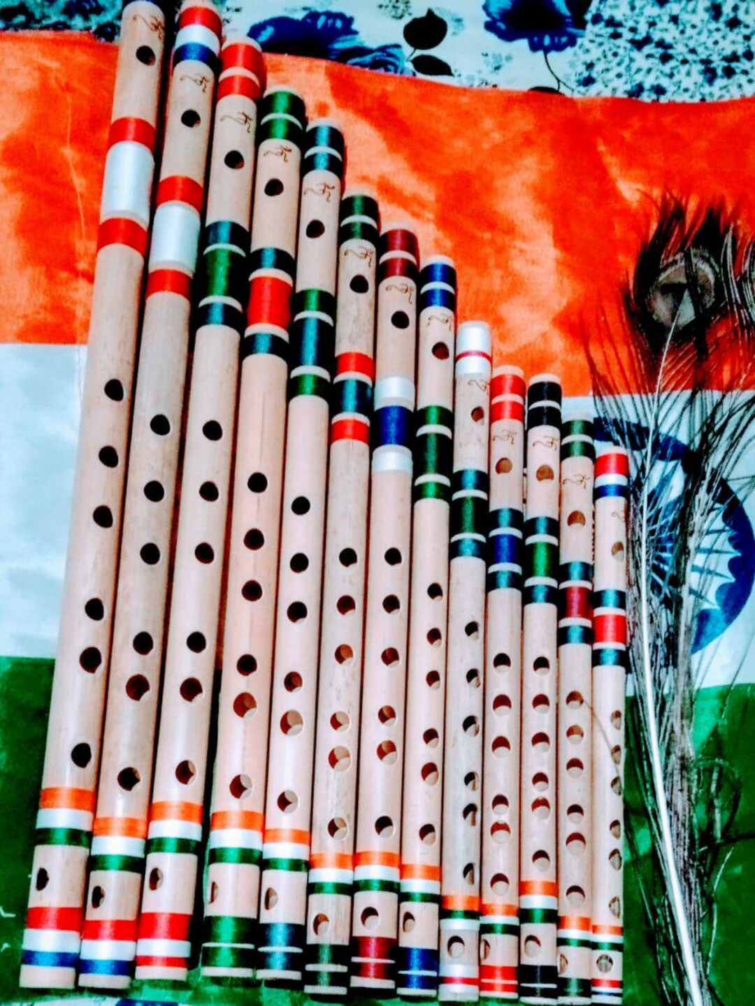 Music of Thinking. Atoa 13 Ps. Set. Flutes/ Bansuri Correct Scale