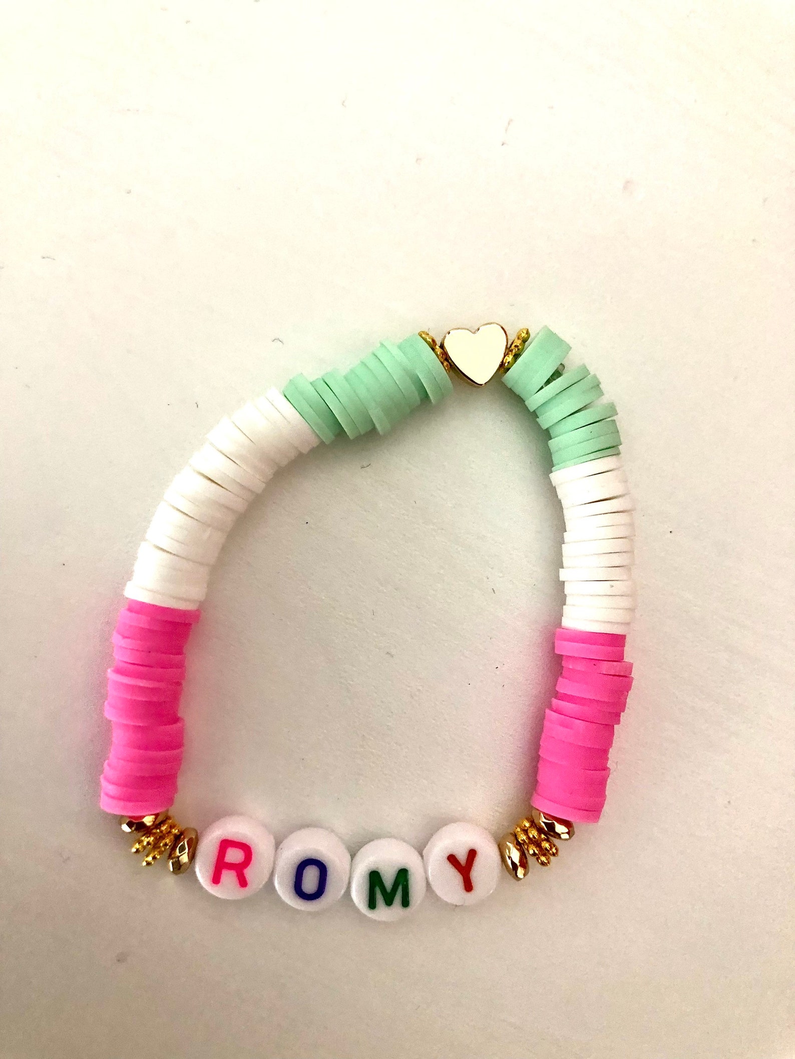 Armband Rainbow personalisiert Kinder Etsy