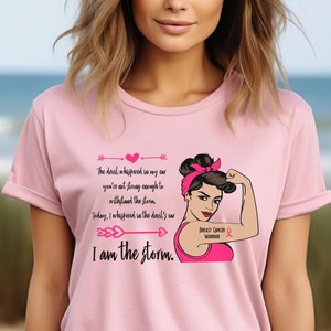 Breast Cancer Warrior Pinkout Encouraging Cancer Shirt Support Admire Honor Chemotherapy Gift Pink Out October Breast Cancer Nurse