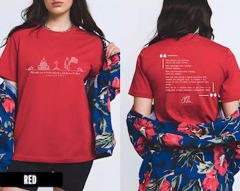 Wear Red October 14th Day Shirt, Charlie Kirk Quotes Birthday TShirt, Rest in Peace C.K