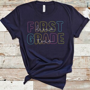 Custom Teacher Tshirt Teacher Team Shirts Personalized School Tee Teacher Dream Team Tshirts Back to School Gift Customized Name Teacher Tee