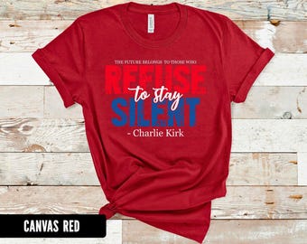 Wear Red October 14th Charlie Kirk Shirt, Conservative Political Activism Tshirt, Social Justice Top