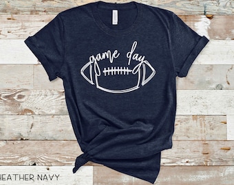 Football Shirt Game Day Shirt Football Game Day Shirt Mom Gift Shirt Dad Shirt Football Shirt Parent Shirt Women's Football Gift Tee