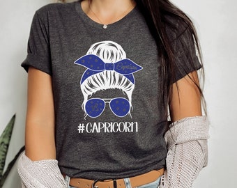 Capricorn Tee | Capricorn T Shirt | Capricorn Shirt | Capricorn Top | Zodiac Tee | Zodiac T Shirt | Zodiac Top | Capricorn