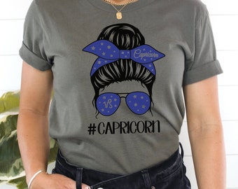 Capricorn Tee | Capricorn T Shirt | Capricorn Shirt | Capricorn Top | Zodiac Tee | Zodiac T Shirt | Zodiac Top | Capricorn