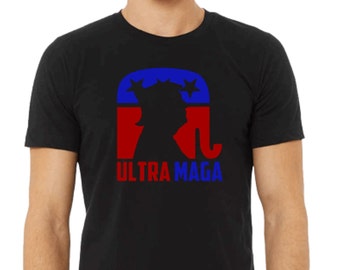 Ultra MAGA Unisex Tee Anti Biden Shirt Republican Conservative Tee Republican Gift American Patriot T-Shirt