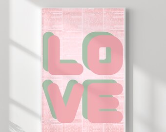 AMOR Arte para paredes