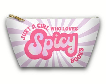 Book Lovers Spicy Zipper Pouch