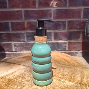 Handmade Ceramic Soap Dispenser
