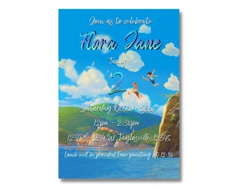 Luca birthday invitation | Birthday Invitation | Virtual Invitation