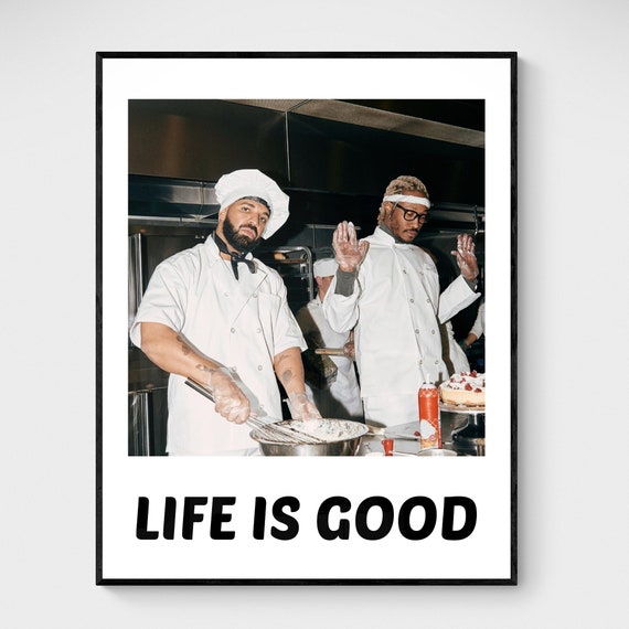 LIFE IS GOOD Drake x Future Poster Ingelijste Canvas of Etsy Nederland