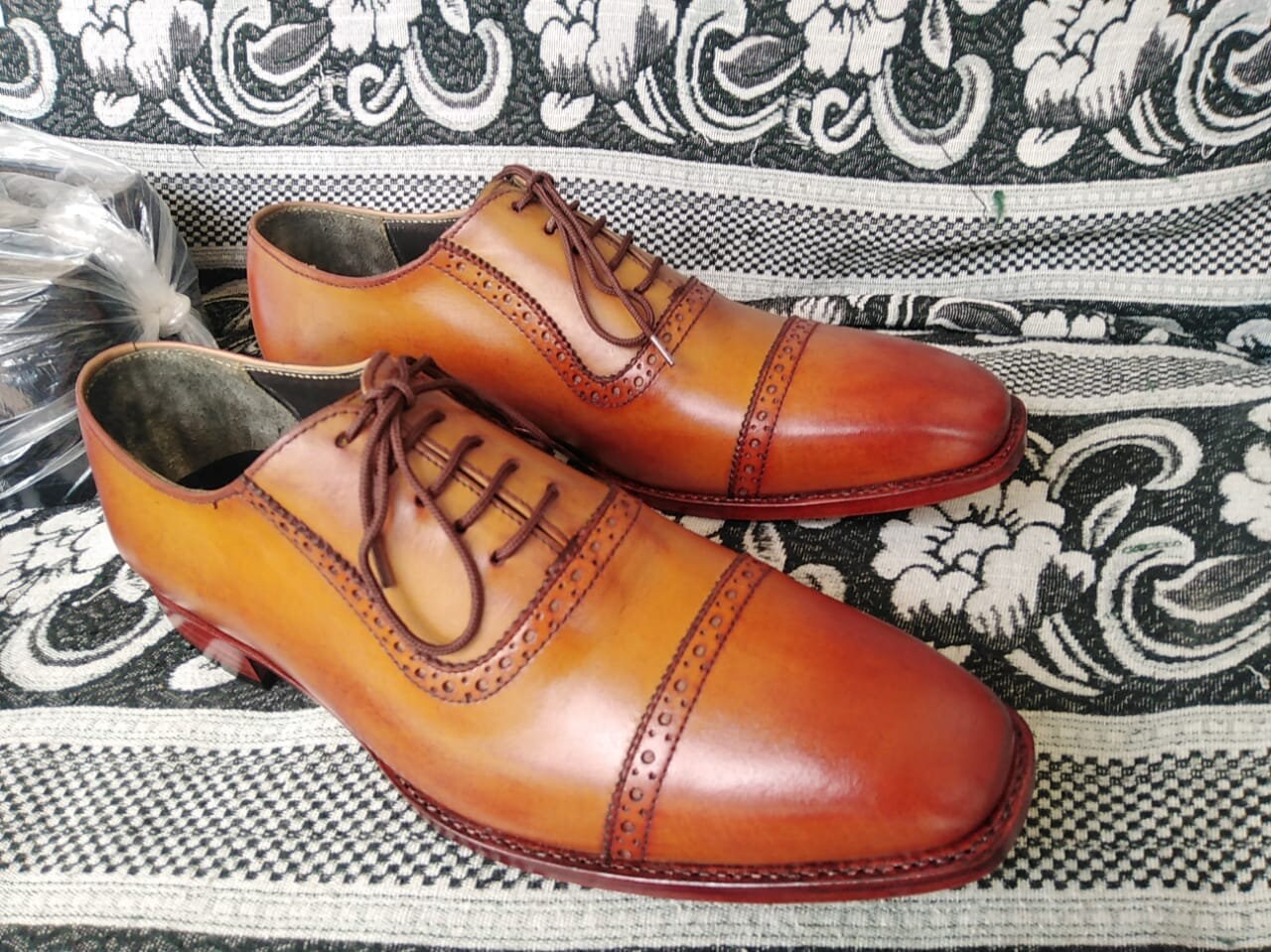 leather lace up moccasins