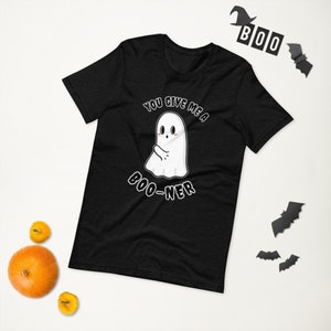 Halloween Ghost Shirt, Novelty Shirt, Halloween Pumpkin Gift, Halloween Party Shirt